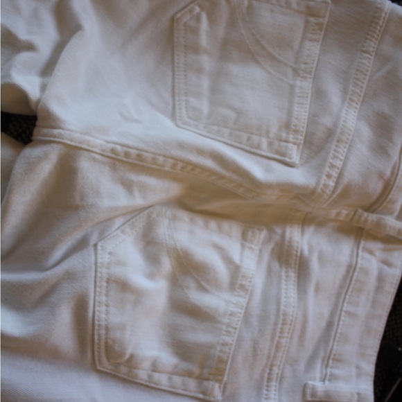 Maje Raw Hem White Jeans 🌵34 - Picture 11 of 13